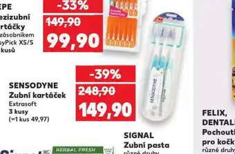Kaufland Sensodyne zubní kartáček nabídka