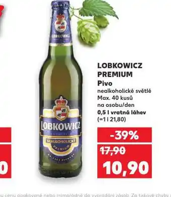 Kaufland Pivo lobkowicz premium nabídka