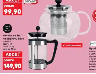 Kaufland Konvice na čaj nabídka