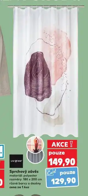 Kaufland Sprchový závěs nabídka