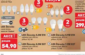 Kaufland Led žárovka nabídka