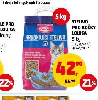 Penny Market Stelivo pro kočky louisa nabídka