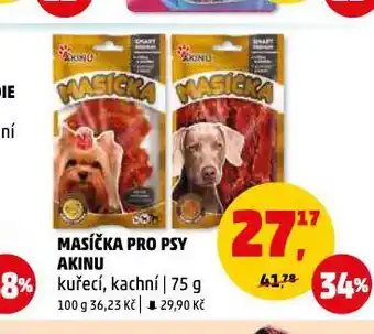 Penny Market Masíčka pro psy akinu nabídka