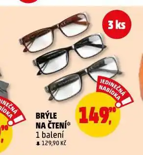 Penny Market Brýle na čtení nabídka