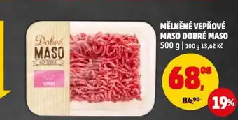 Penny Market Mělněné vepřové maso nabídka