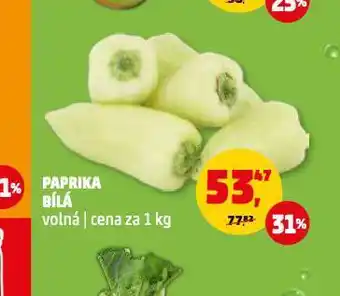 Penny Market Paprika bílá nabídka