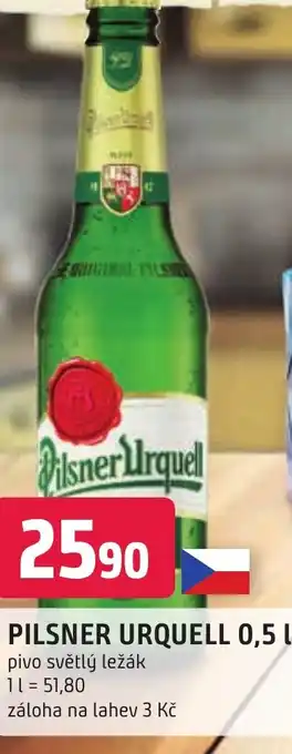 Trefa PILSNER URQUELL 0,5 L nabídka