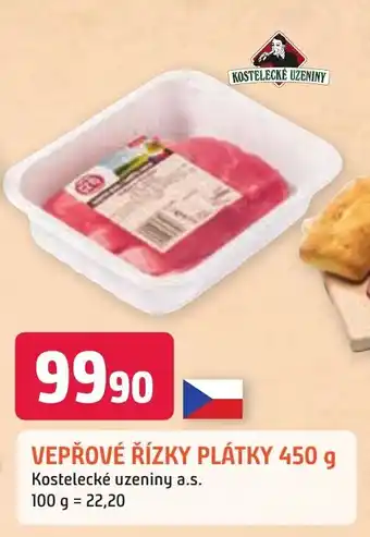 Trefa VEPŘOVÉ ŘÍZKY PLÁTKY 450 g nabídka