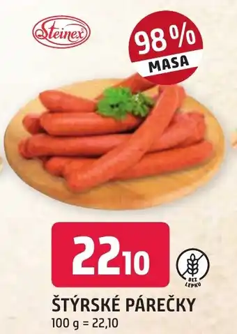 Trefa ŠTÝRSKÉ PÁREČKY nabídka