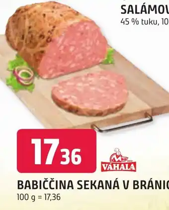 Trefa BABIČČINA SEKANÁ V BRÁNICI nabídka