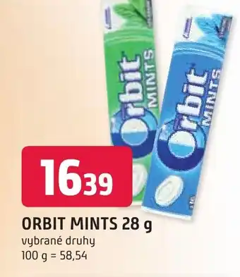 ORBIT MINTS 28 g