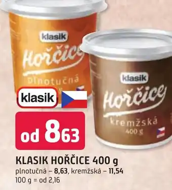 Trefa KLASIK HOŘČICE 400 g nabídka