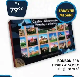 BONBONIERA HRADY A ZÁMKY