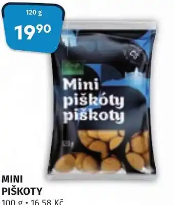 Trefa MINI PIŠKOTY nabídka