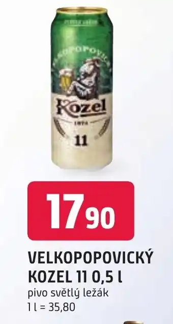 Trefa VELKOPOPOVICKÝ KOZEL 11 0,5 L nabídka