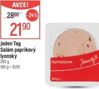 Globus Jeden Tag Salám paprikový lyonský nabídka
