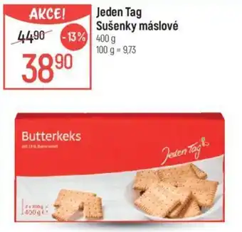 Globus Jeden Tag Sušenky máslové nabídka