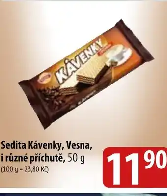 Sedita Kávenky, Vesna, i různé příchutě, 50 g