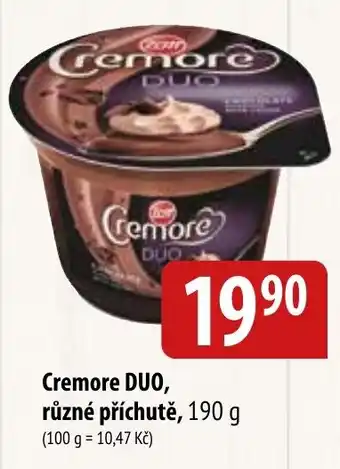 Cremore DUO, různé příchutě, 190 g