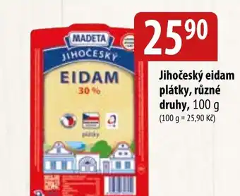 Bala Jihočeský eidam plátky, různé druhy, 100 g nabídka
