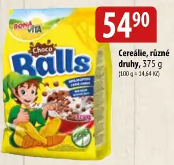 Bala Cereálie, různé druhy, 375 g nabídka