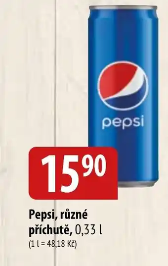 Bala Pepsi, různé příchutě, 0,33L nabídka