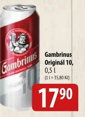 Gambrinus Original 10 0.5L