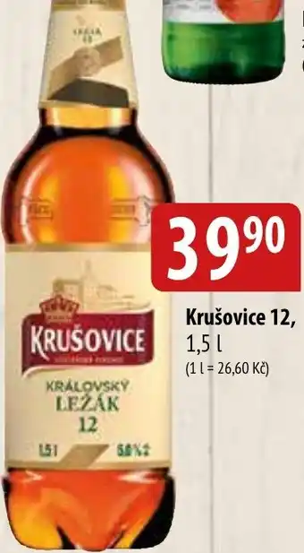 Bala Krušovice 12, 1.5L nabídka