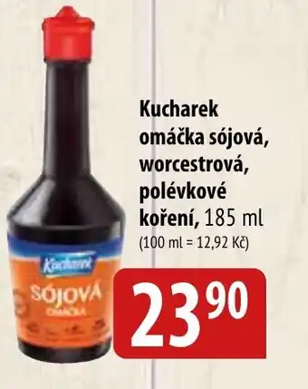 Bala Kucharek omáčka sójová, worcestrová, polévkové koření, 185 ml nabídka