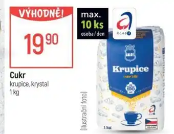 Globus Cukr krupice, krystal 1 kg nabídka