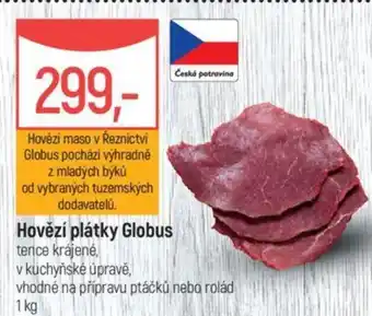 Globus Hovězí plátky Globus nabídka