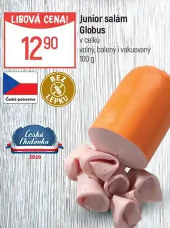 Globus Junior salám Globus nabídka