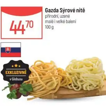 Globus Gazda Sýrové nitě nabídka