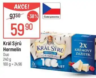 Globus Král Sýrů Hermelín nabídka
