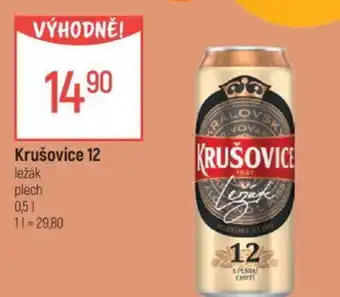 Globus Krušovice 12 0.5L nabídka