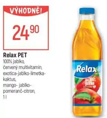 Globus Relax PET 1L nabídka