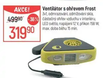 Globus Ventilátor s ohřevem Frost nabídka