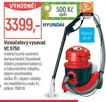 Globus Víceúčelový vysavač VC 5750 nabídka