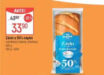 Globus Závin s 50% náplní nabídka