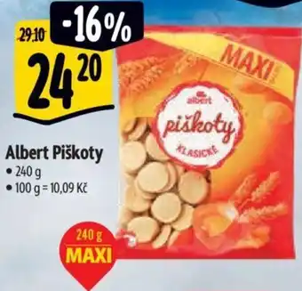 Albert Albert Piškoty nabídka