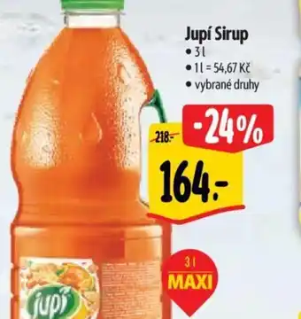 Albert Jupí Sirup 0.7L nabídka