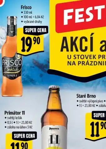 Albert Frisco 330 ml nabídka