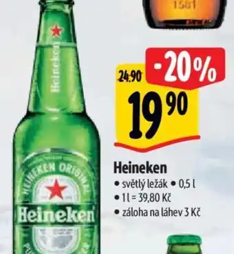 Albert Heineken 0.5L nabídka
