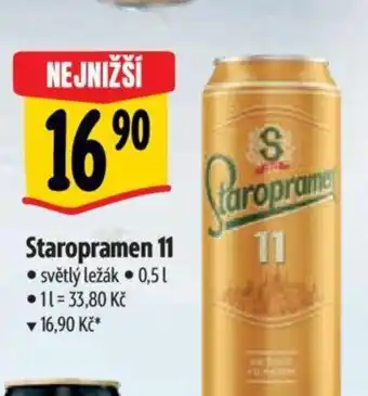 Albert Staropramen 11 0.5L nabídka