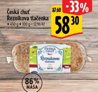 Albert Česká chuť Řezníkova tlačenka nabídka