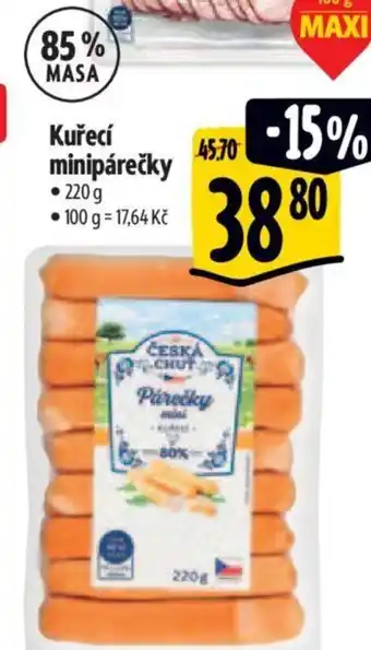 Albert Kureci minipárečky nabídka