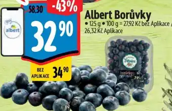 Albert Albert Borůvky nabídka