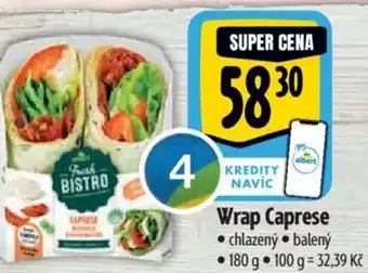 Albert Wrap Caprese nabídka