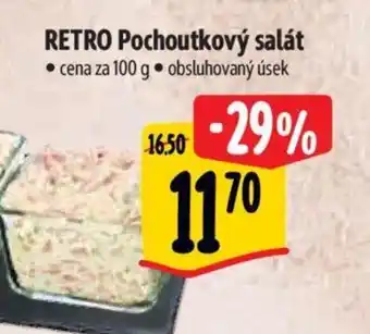 Albert RETRO Pochoutkový salát nabídka