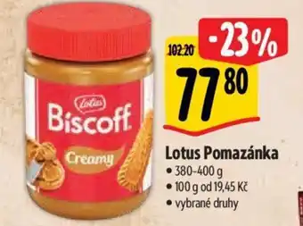 Albert Lotus Pomazánka nabídka